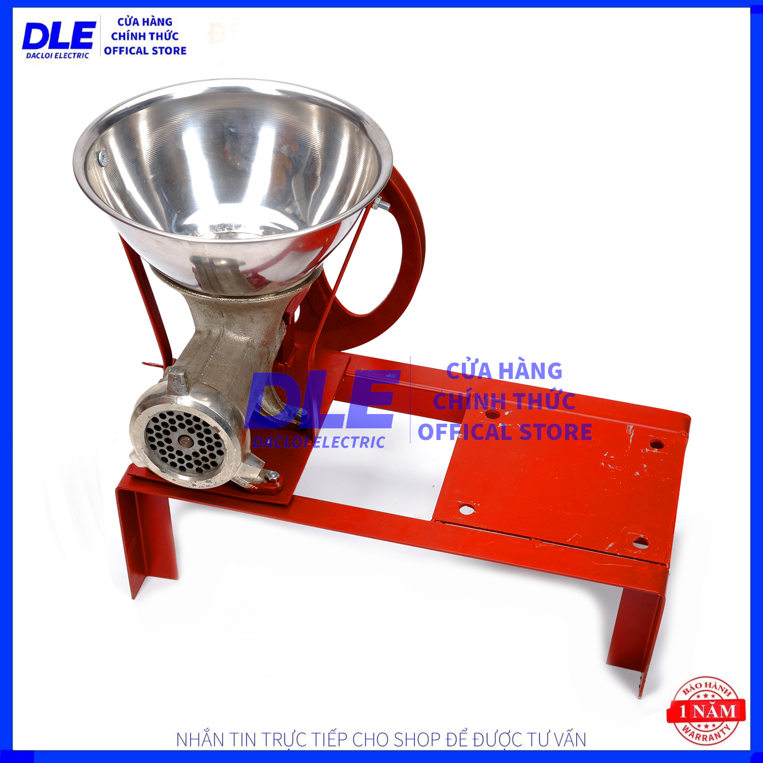 CỐI ĐÙN THỊT JCW 32 GANG 100% - CHÂN ĐẾ SẮT - 1 DÂY CURO