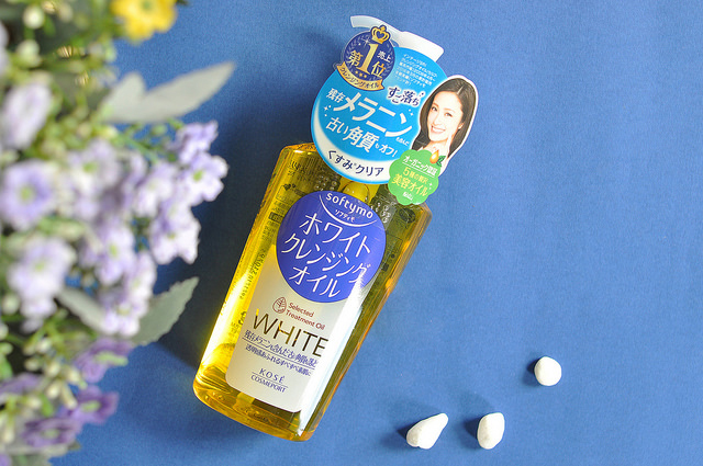 [HCM]Dầu Tẩy Trang Làm Sạch Tế Bào Chết Kosé Cosmeport Softymo White Cleansing Oil 230ml