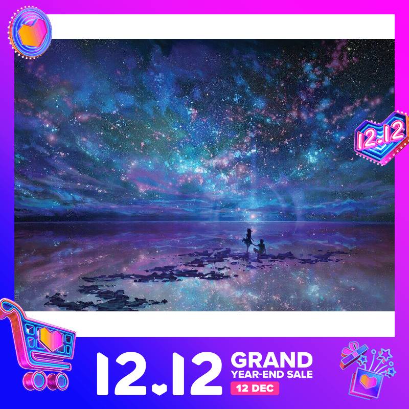 Trò Chơi Ghép Hình Bầu Trời Đầy Sao Tưởng Tượng 1000 Mảnh Ghép Hình Giải Tỏa Căng Thẳng, 1000 Món Đồ Chơi Xếp Hình Độ Nét Cao Bằng Gỗ