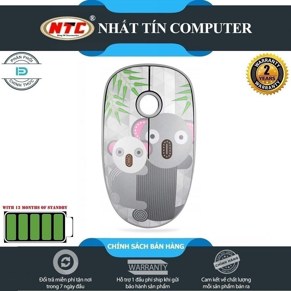 Chuột không dây Wireless FD V8 pin dùng đến 12 tháng (4 màu) - Nhất Tín Computer