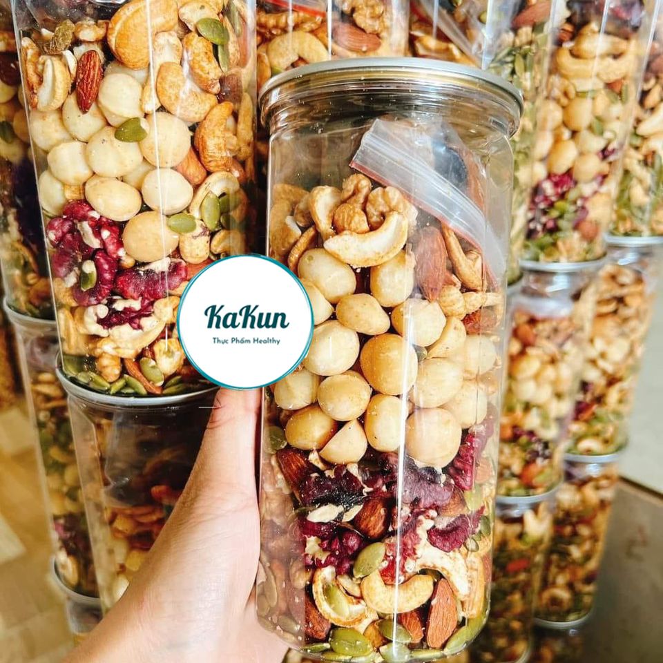 Granola Siêu Hạt không yến mạch 100% nướng mật ong