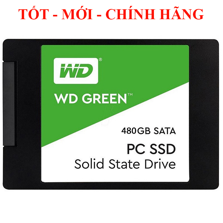 Ổ cứng ssd western digital green wd 480gb sata iii 2.5 inch