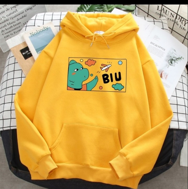 Áo hoodie khủng long máy bay chất nỉ bông dày siêu ấm 60