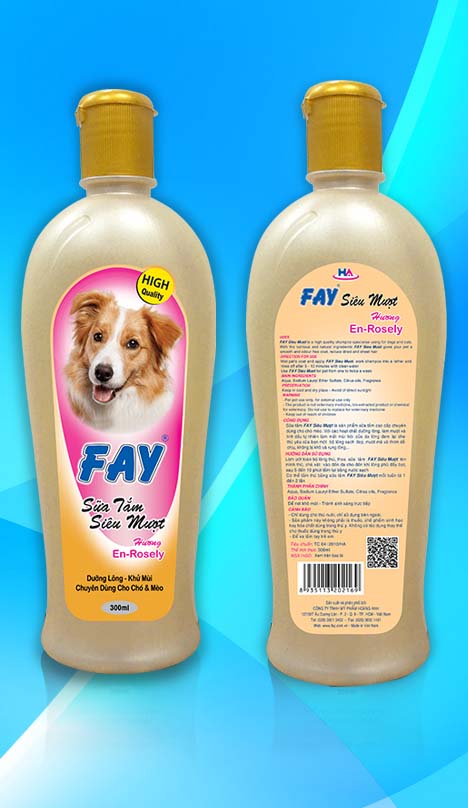 Dầu tắm siêu mượt fay en-rose 300ml