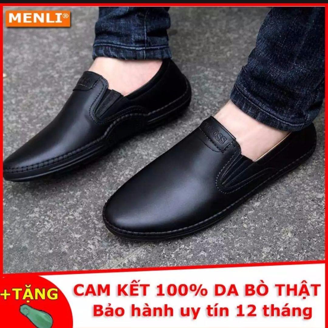 Giày lười da bò công sở