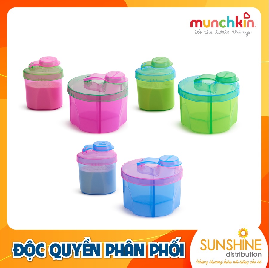 Bộ 2 hộp chia sữa munchkin