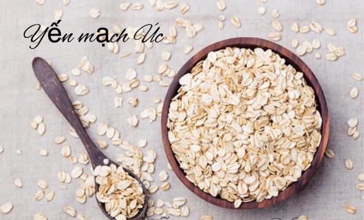 100g yến mạch Úc cán dẹt nguyên chất