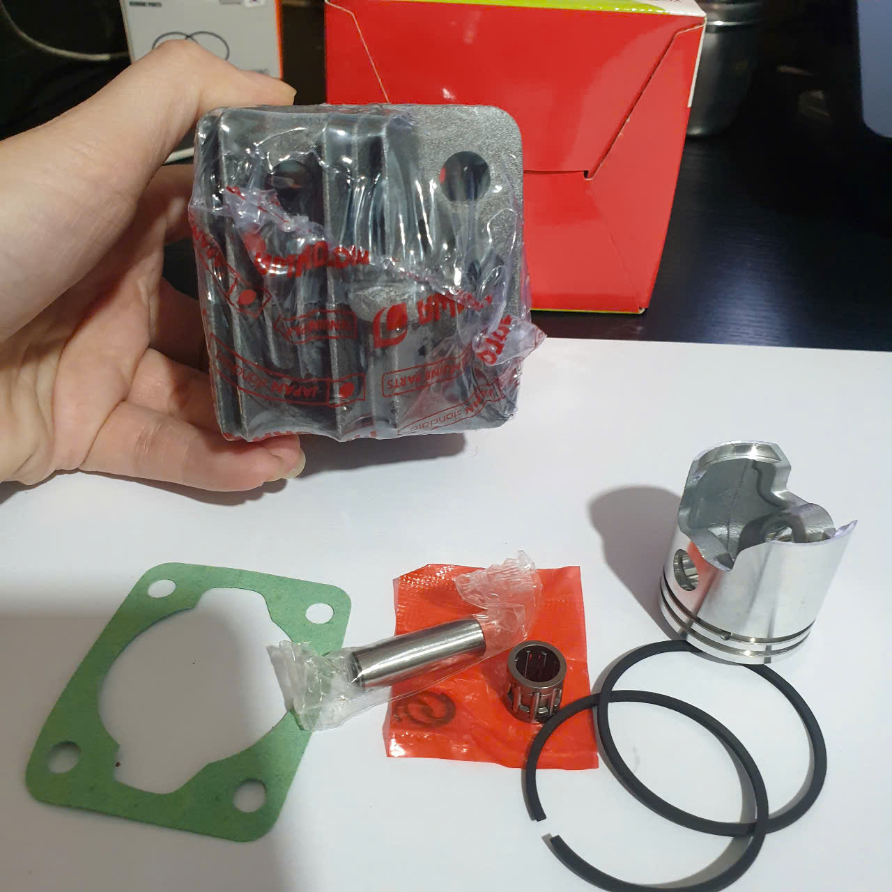 [HCM]Bộ nòng ( hơi) máy cắt cỏ 260 động cơ 34ly. KÈM BI