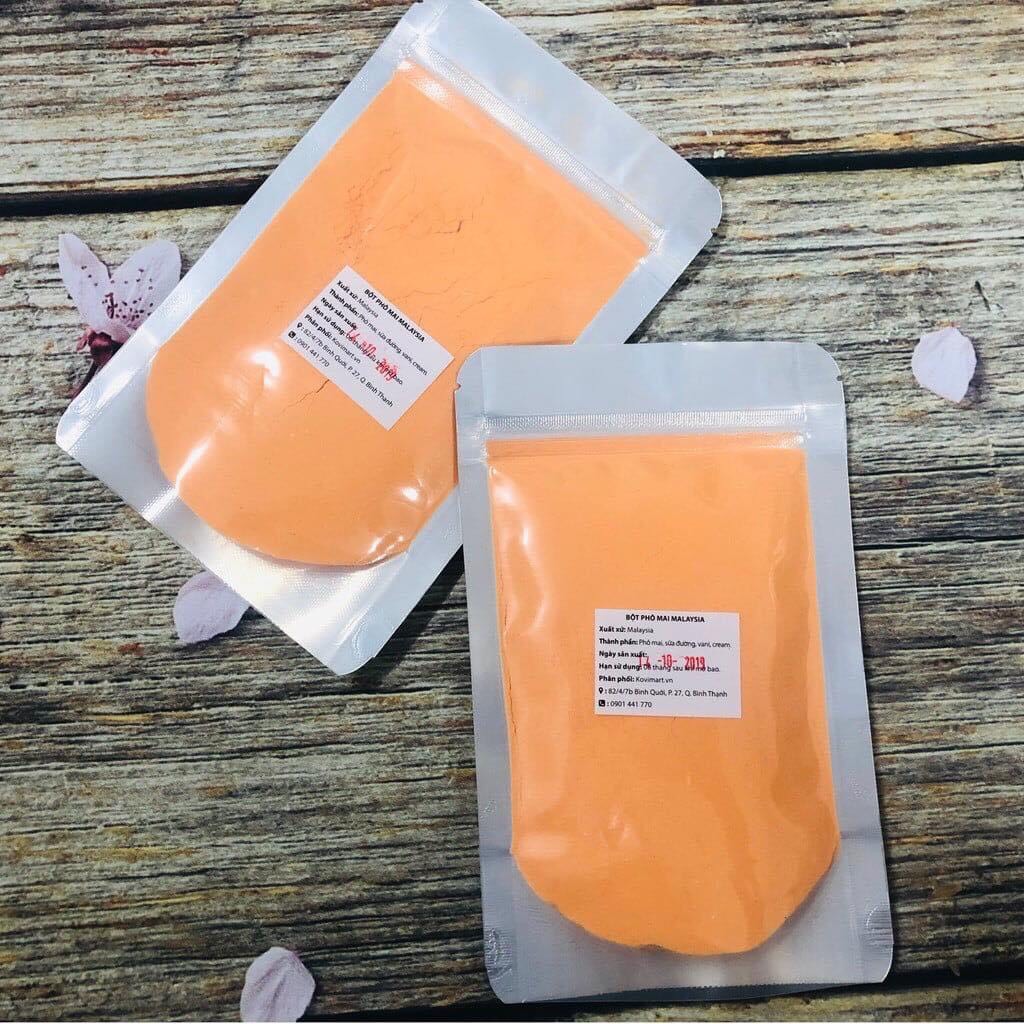 Bột phô mai lắc hàn quốc lắc bánh gạo khoai tây, khoai lang gà ran bắp rang 100g