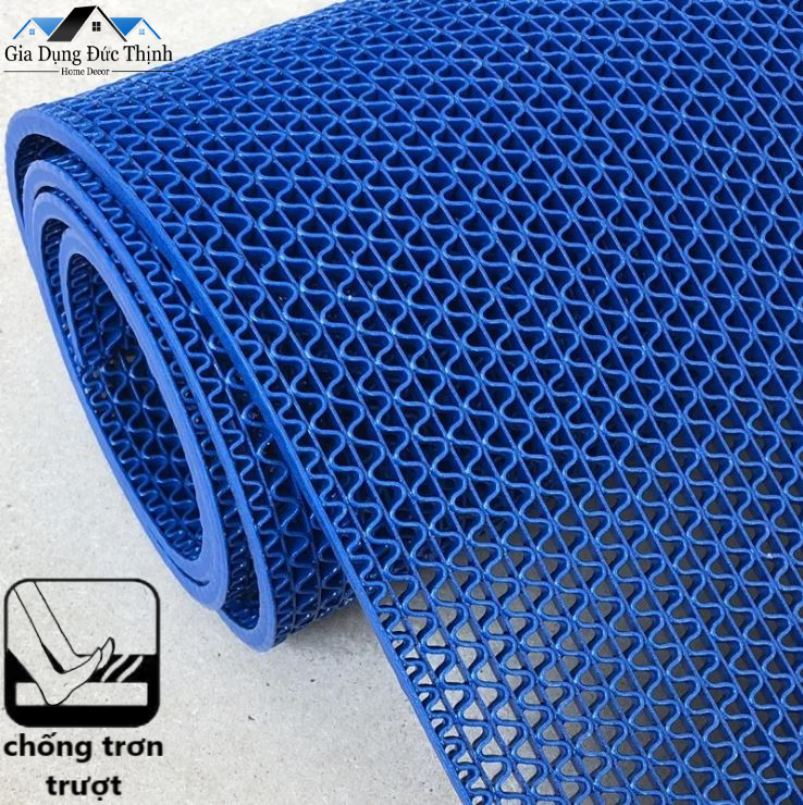 Tấm lót sàn nhà tắm, nhà vệ sinh, nhà bếp chống trơn trượt khổ 0.9m x 1m. Thảm trải sàn cho các khu vực ẩm ướt..