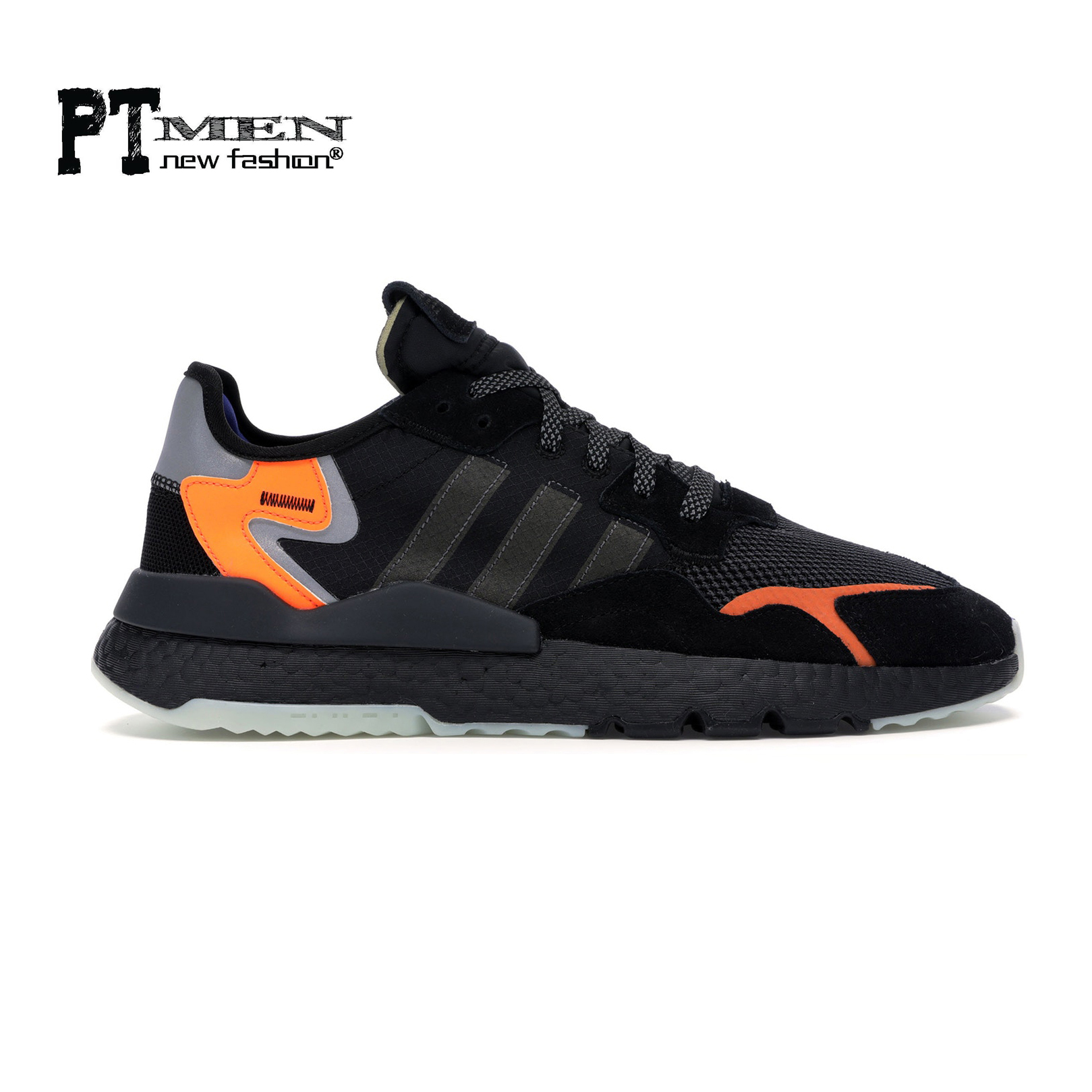 Giày sneaker nam Nite Jogger 2019 Black/Orange size 39