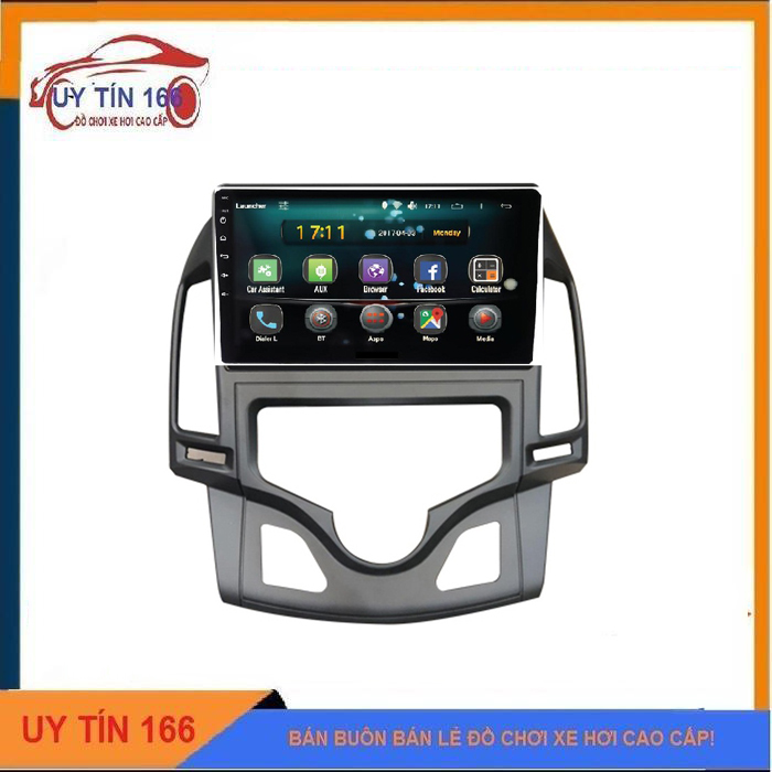 Mặt dưỡng màn hình android cho xe HUYNDAI I30 kèm dây nguồn zin theo xe