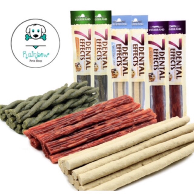 Xương gặm sạch răng thơm miệng cho cún cưng 7 Dental Effects xương thưởng bánh thưởng cho chó
