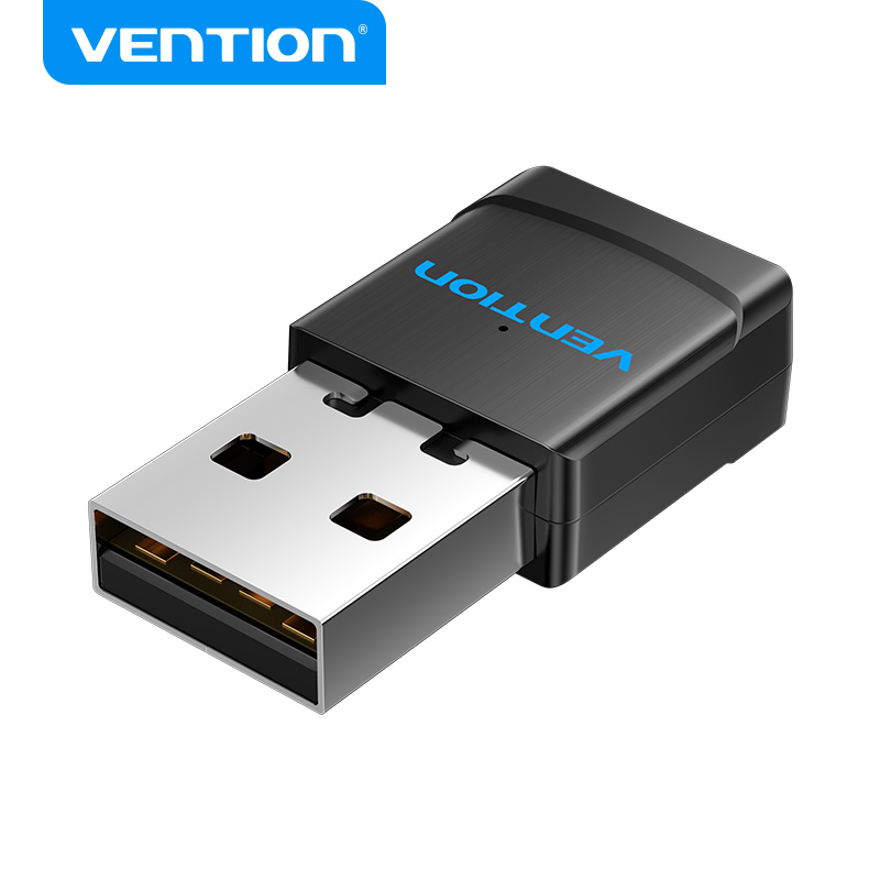  Vention USB WiFi Adapter 1200Mbps Bộ Phát WiFi Không Dây 2.4G 5G Tốc Độ Cao Thu Phát Song Song Cho PC Máy Tính Bàn Windows 10 11 Cắm Là Chạy Miễn Lắp Driver 