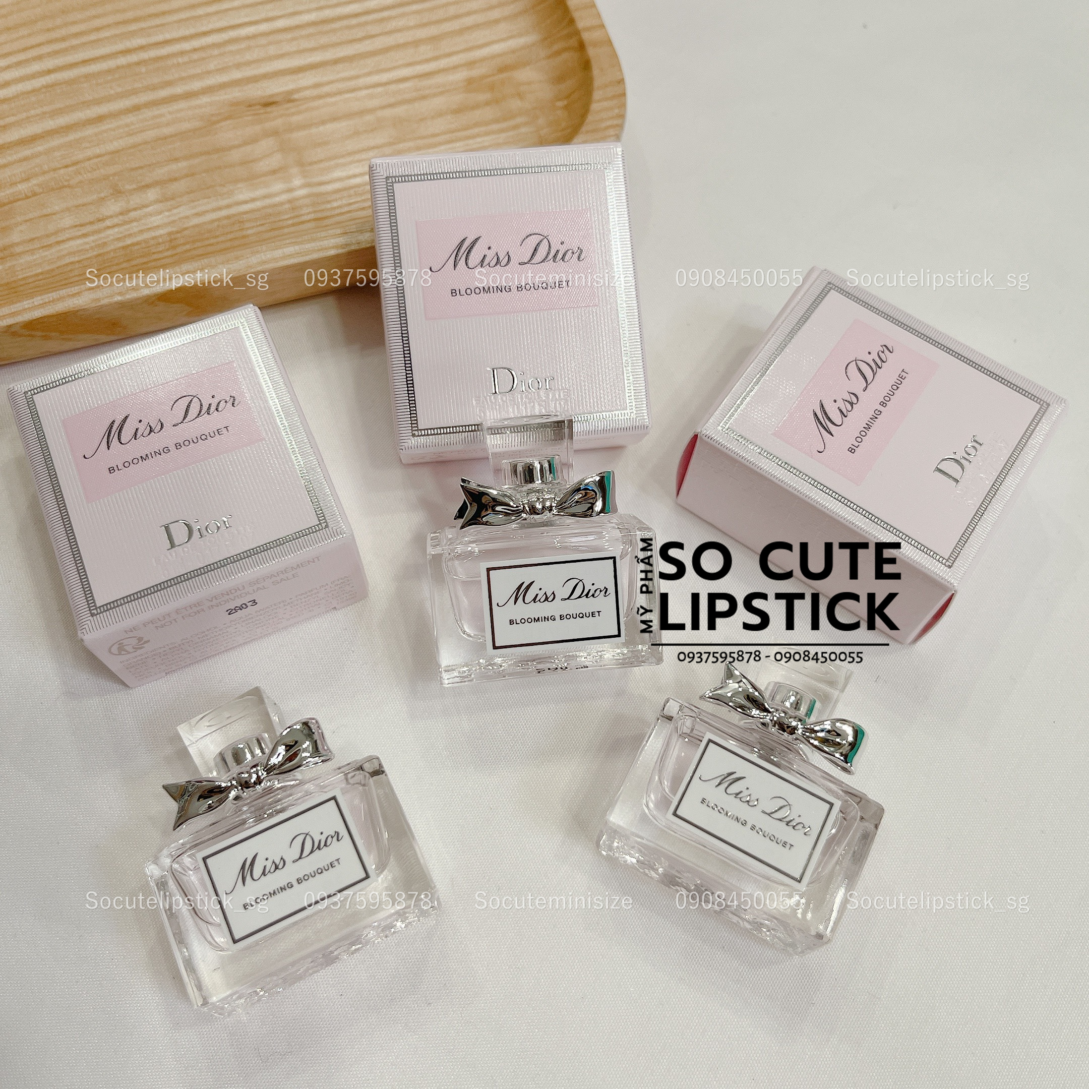 Nước hoa Miss Diior EDP 5ml - Miss Diior Blooming Boutique 5ml Minisize Unbox Fullbox