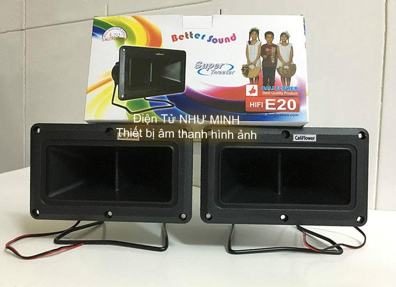 [HCM]Loa treble kèn E20 - Loa Trép rời - Loa chép CALIFLOWER HIFI E20