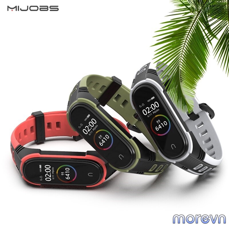 Dây Đeo Silicon Thể Thao Pulseira Mi Band 5  Mijobs - Dây Đeo Silicon Thay Thế Miband 5 Thể Thao (Mijobs)