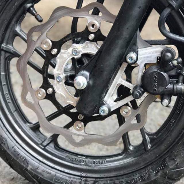Pass vario 260 gắn heo zin đi dĩa 260mm cho vario click