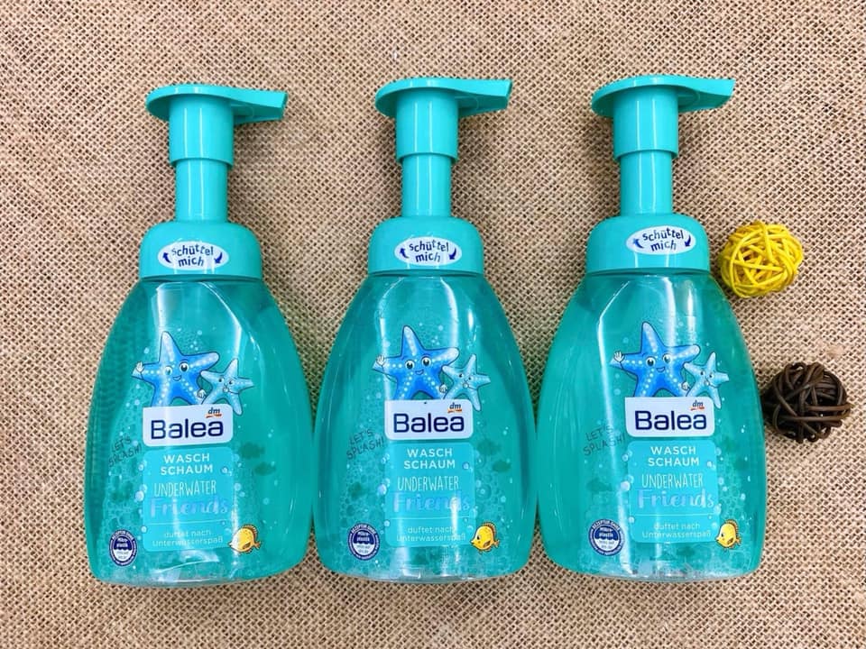 🌊sữa tắm tạo bọt balea underwater friends cho bé yêu