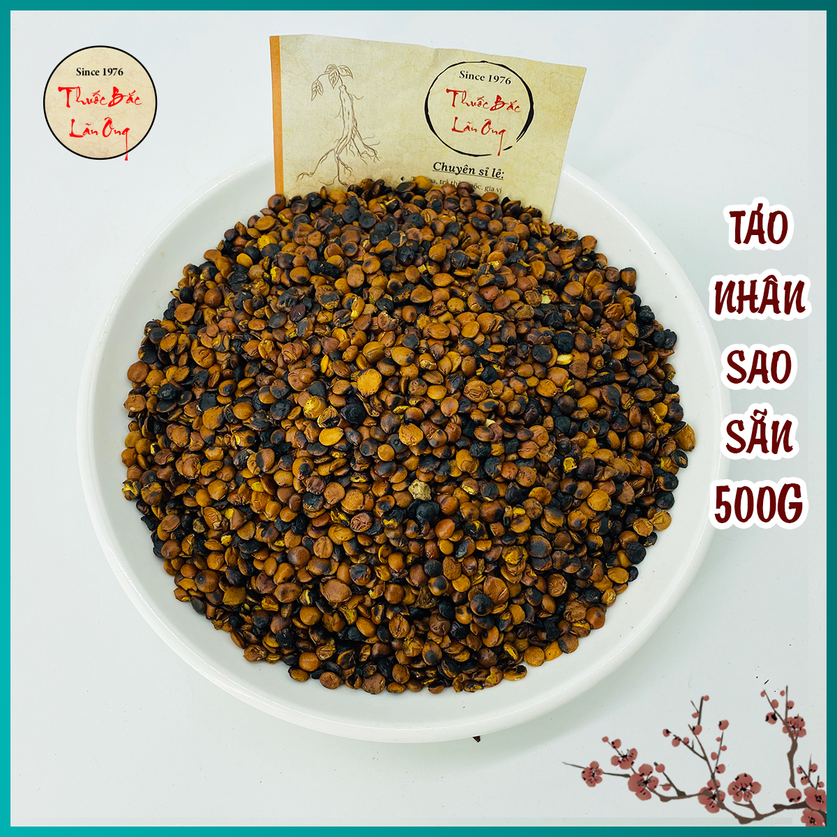 Táo nhân 500g hàng loại 1, hỗ trợ an thần, giảm đau - hạ nhiệt