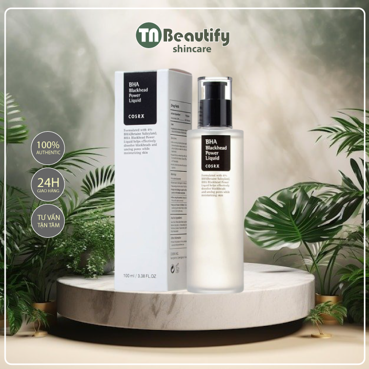 Tẩy Da Chết Hóa Học COSRX BHA Blackhead Power Liquid