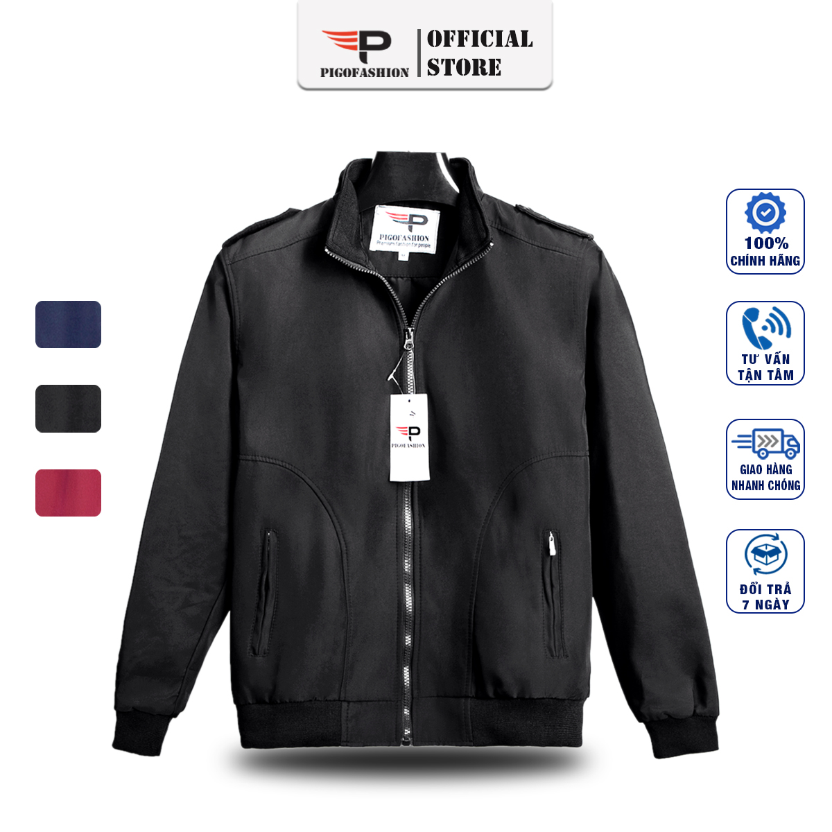 Áo Khoác Dù Nam Zonado Kháng Nước 2 Lớp FS ZAkd25 Cool 01 (Chọn Màu)