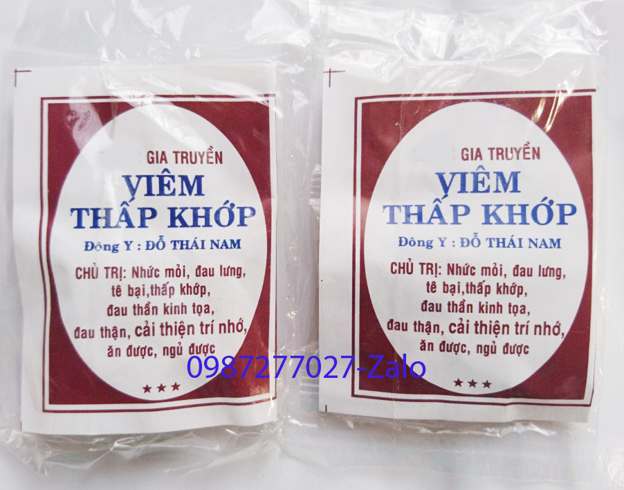 100 gói thấp khớp đỗ thái nam