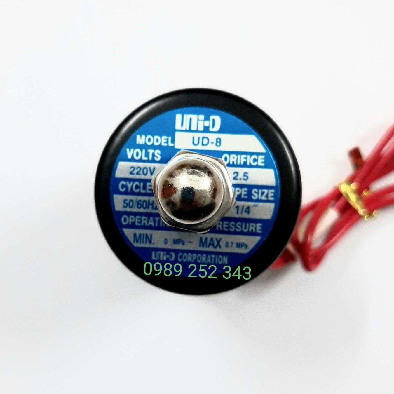 Van điện từ ud-08 ren 13mm
