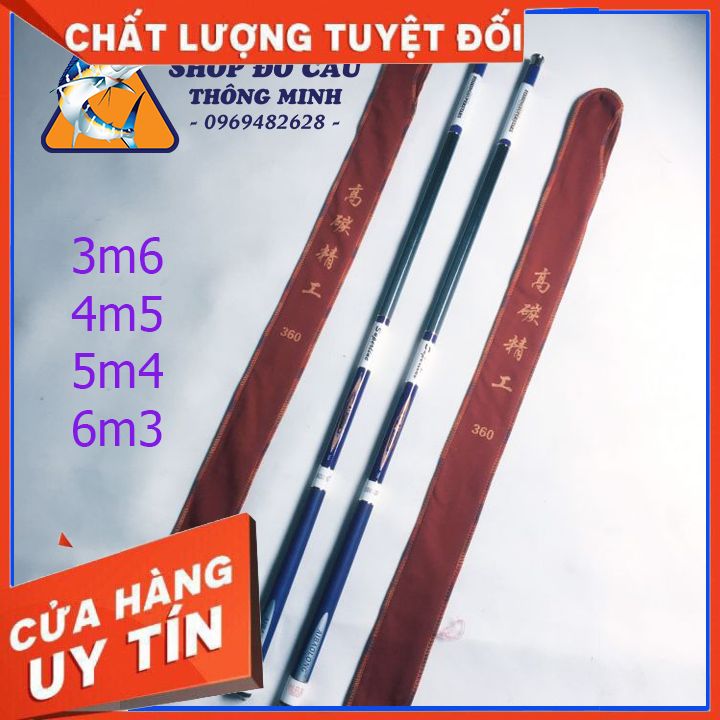 Cần Câu Tay AIBAOLONG 5H Đời Mới, Đủ Size 3m6, 4m5, 5m4, 6m3