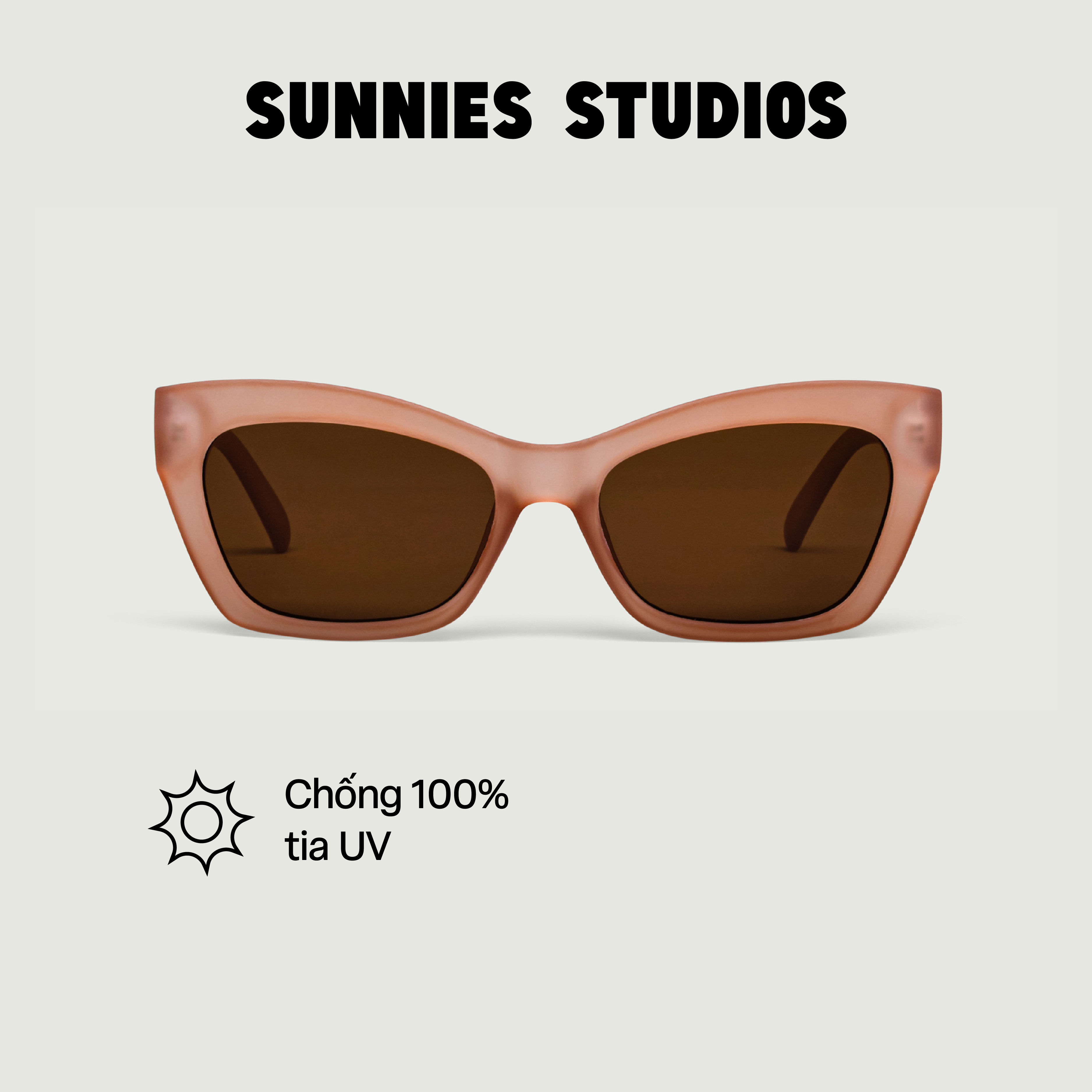Kính mát Sunnies Studios Gọng Mắt Mèo Lexa in Ginger