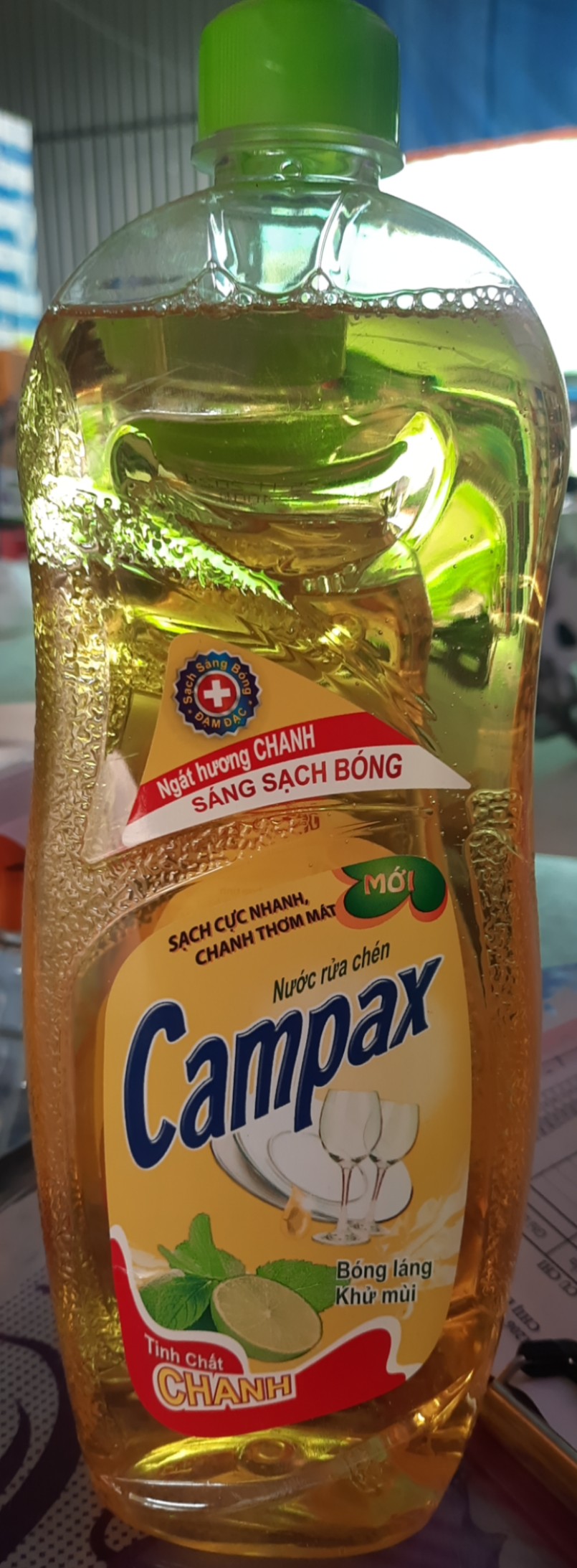 Nước rửa chén Campax Chanh 750g