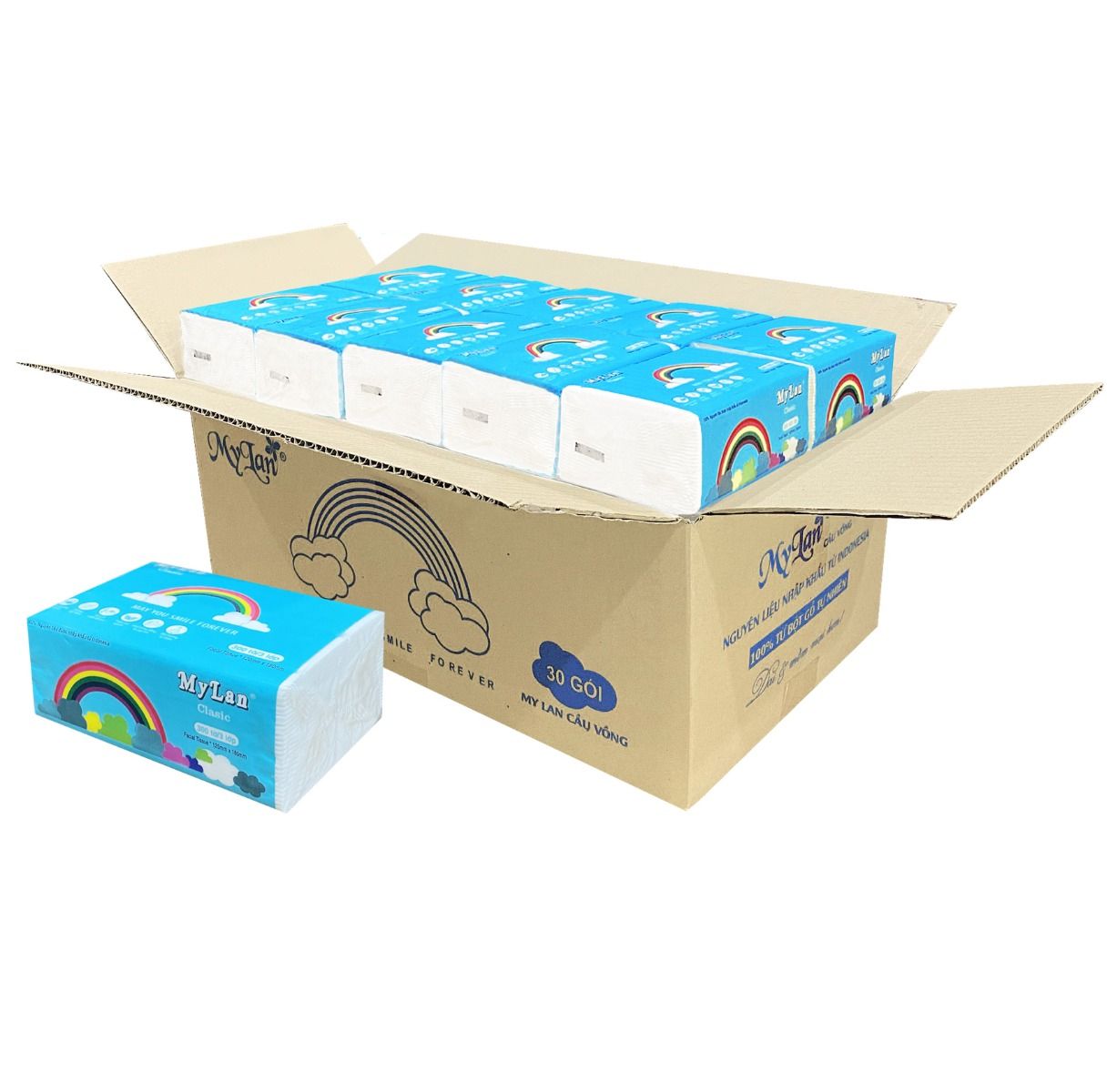 Mylan 3-Layer Rainbow Tissue Paper Now Has a New Type of Panda Tissue in Three Super Cute Colors