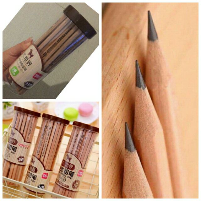 Hộp 50 cây bút chì gỗ hb