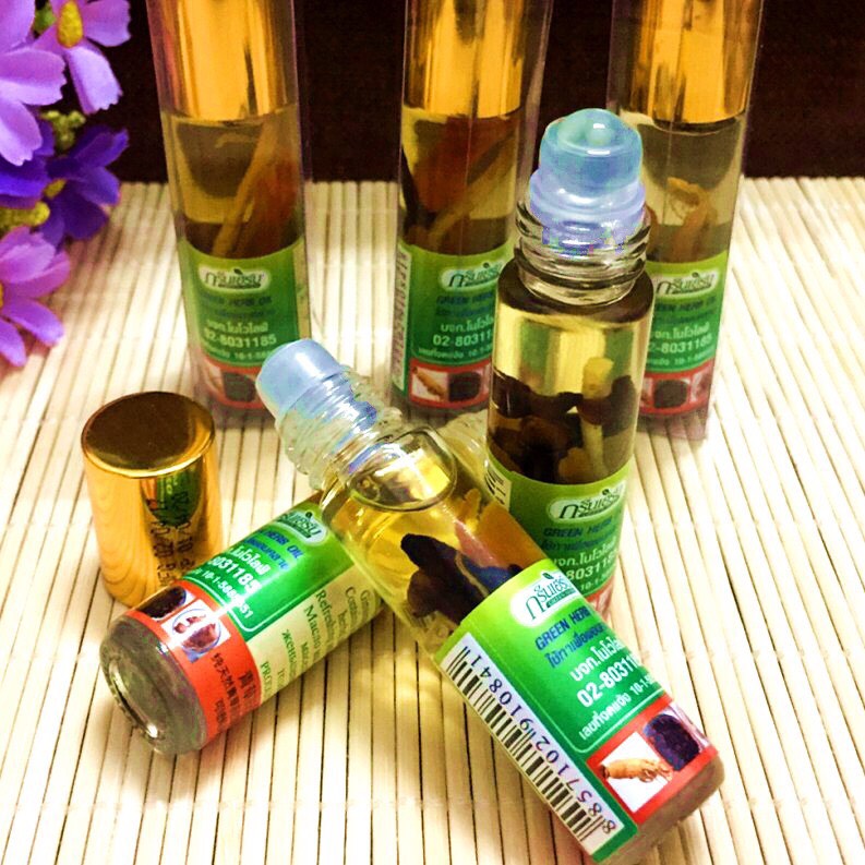 HCMCombo 12 chai Dầu Nhân Sâm Ginseng Green Herb Oil Thái Lan
