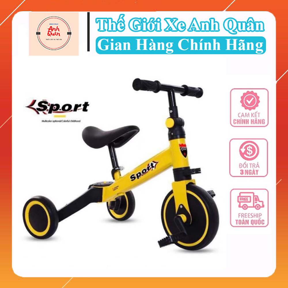 Xe chòi chân, xe thăng bằng sport - có bàn đạp 3 in 1