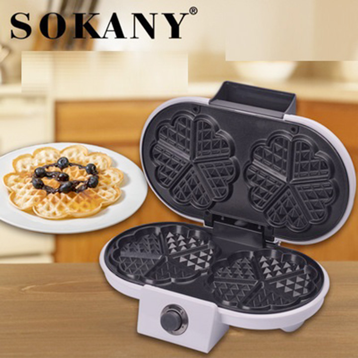 Máy Làm Bánh Kẹp Tàn Ong, Waffle, Bông Lan