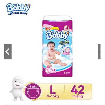 Tã dán bobby siêu mõng xl38