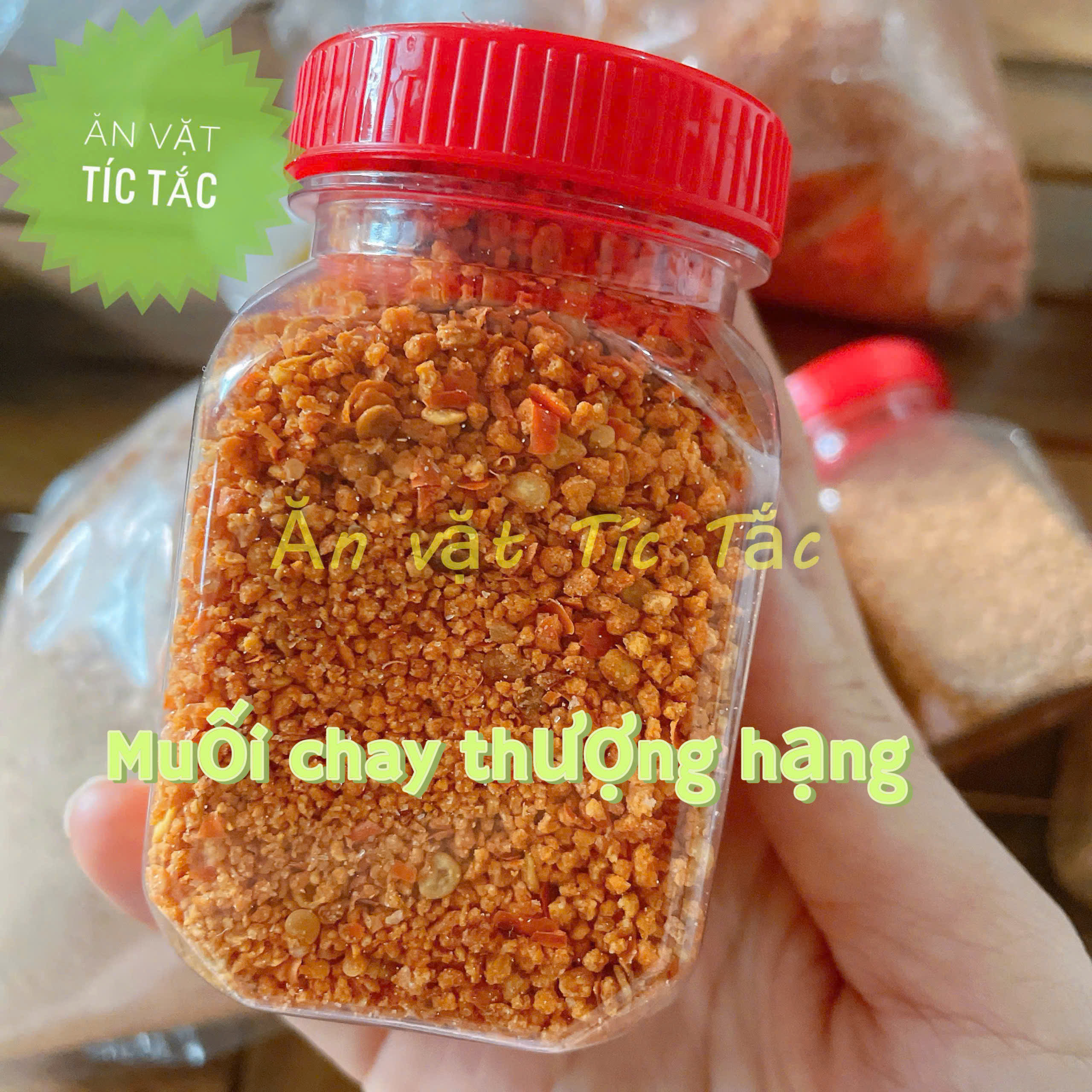 Muối TÔM CHAY THƯỢNG HẠNG ăn chay, chấm trái cây, chay mặn đều dùng được 500g / 100g