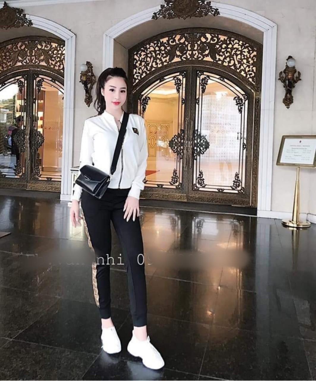 Bộ quần áo thể thao thu đông nữ