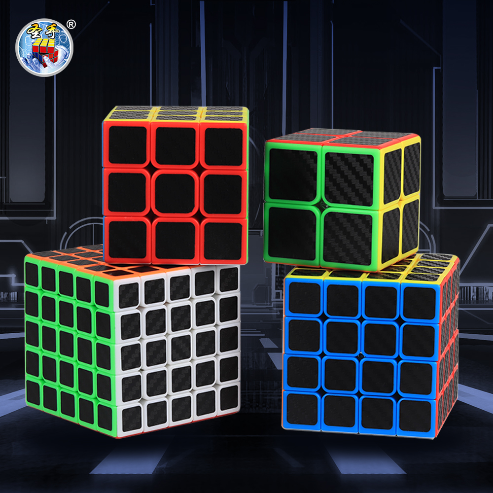 SENGSO chính hãng khối Rubik Truyền thuyết sợi carbon loạt 2x2 3x3 4x4 5x5+sách hướng dẫn Chỉ định cuộc thi Khối lập phương của Rubik từ tính đồ chơi trẻ em trò chơi trí óc