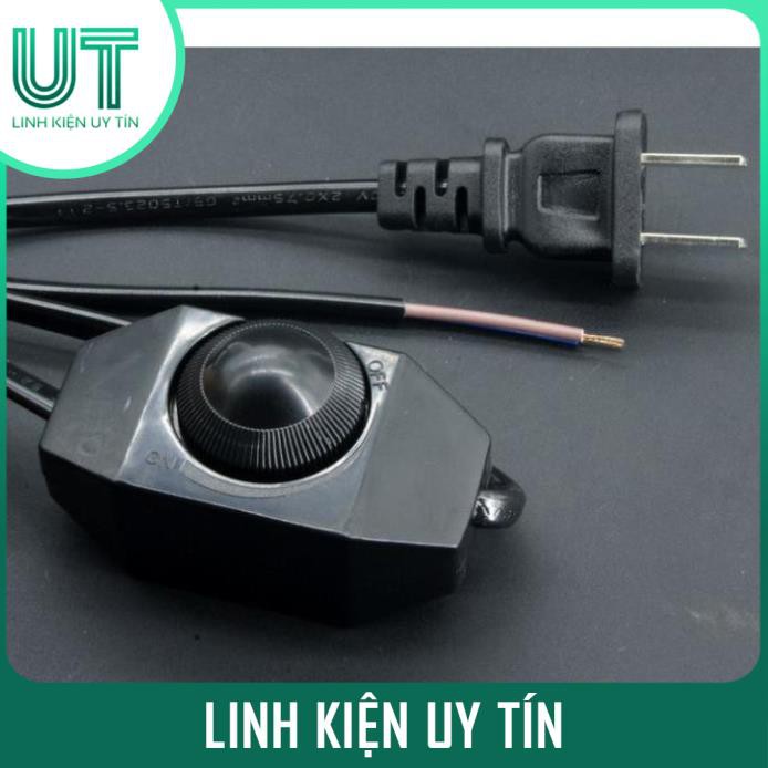 Chiết áp điều chỉnh sáng tối cho đèn hoặc nhanh chậm cho quạt 220V 100W, Dimmer AC220V 100W