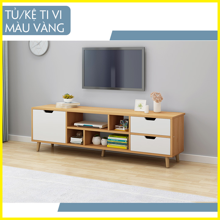 Kệ Tivi 3 Ngăn, Kệ Gỗ 3 Ngăn Trang Trí, Tủ Gỗ 3 Tầng Trang Trí Phòng Khách Cao Cấp