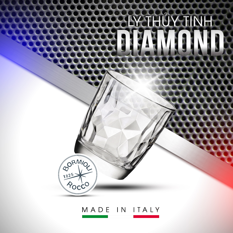 Bộ 6 ly thủy tinh diamond 30cl - 47cl
