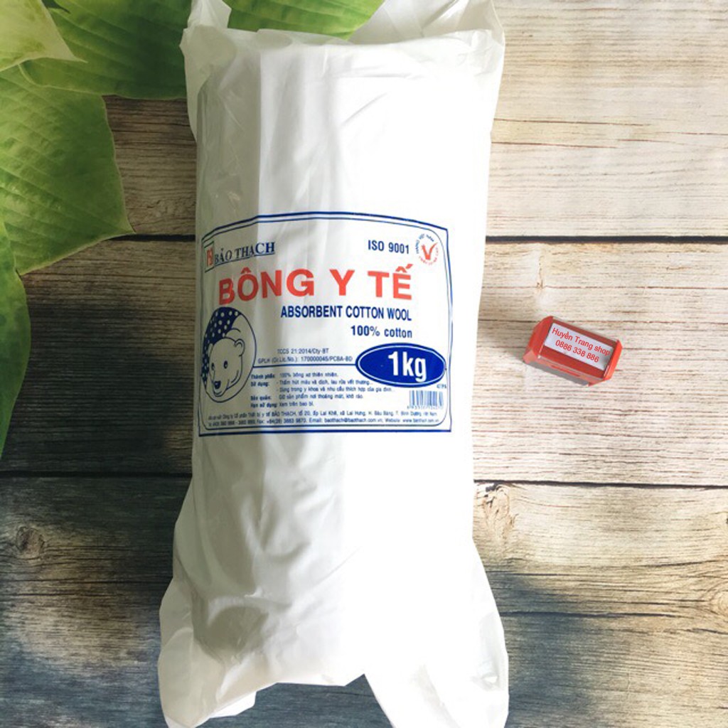 Bông y tế bạch tuyết 1kg