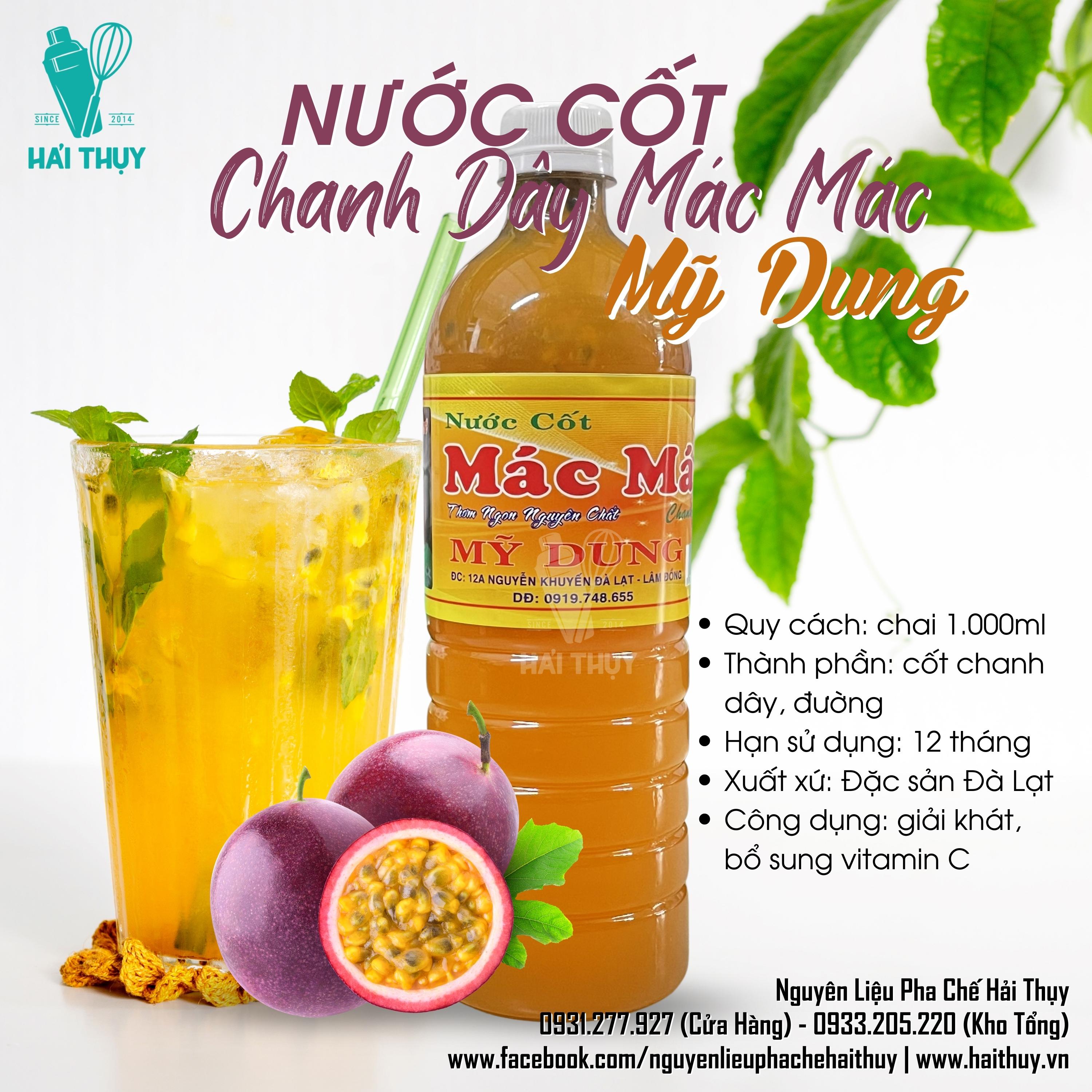 Nước cốt Chanh dây Mac mac