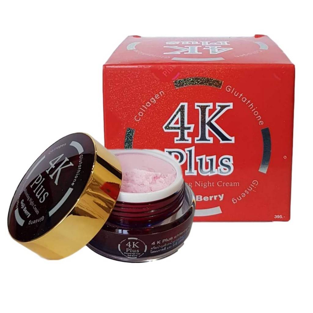 Kem 4k plus màu đỏ trị mụn - kem trị mụn 4k