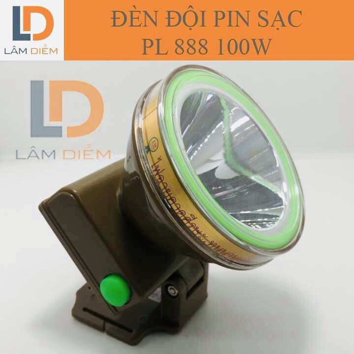 Đèn pin đội đầu 100W siêu sáng 2 chế độ sáng 788 - 888