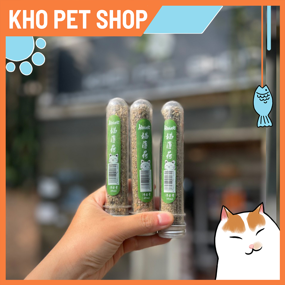 Cỏ bạc hà cho mèo - Catnip ống (40ml)