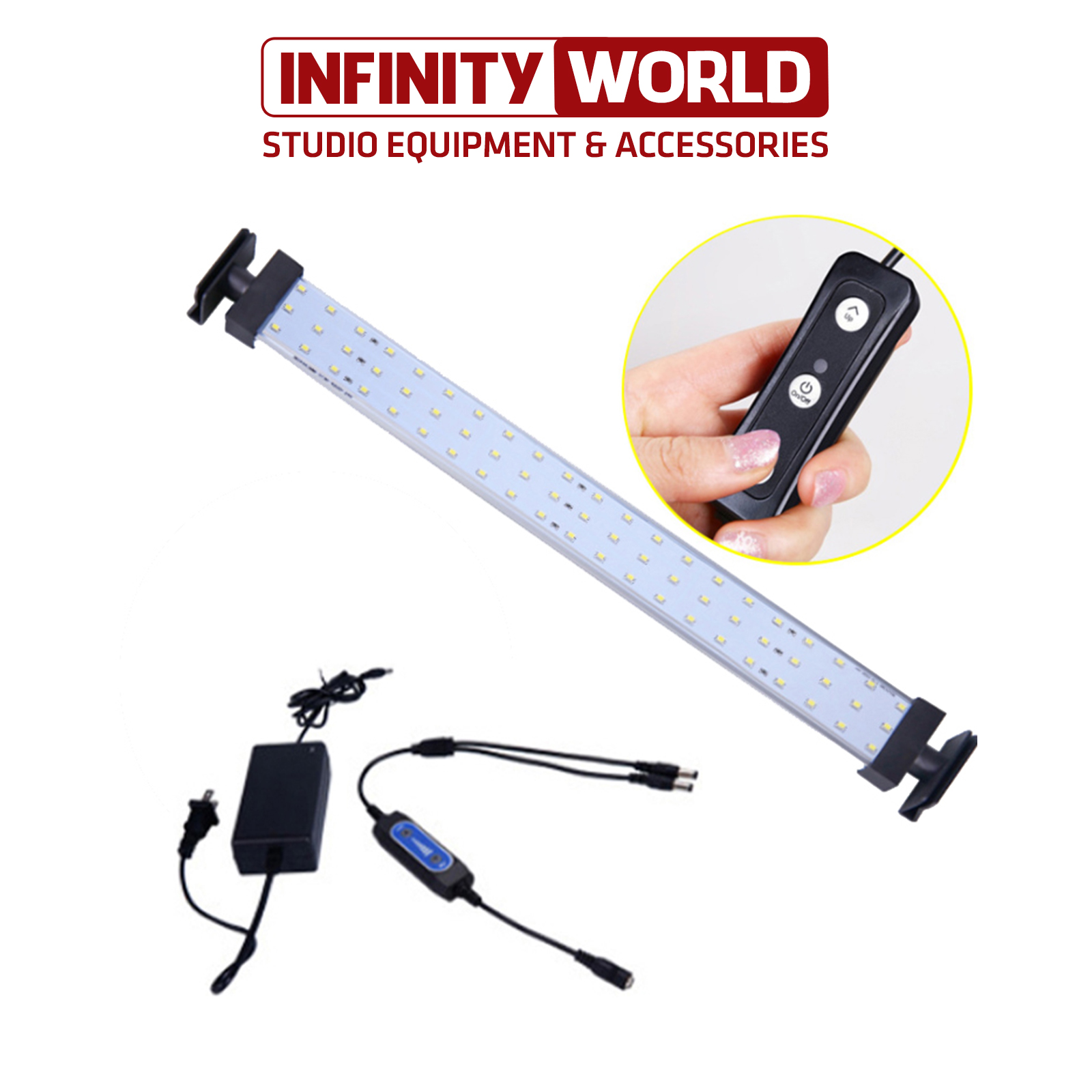 Đèn led thanh tản nhôm cho hộp chụp sản phẩm 40x40cm