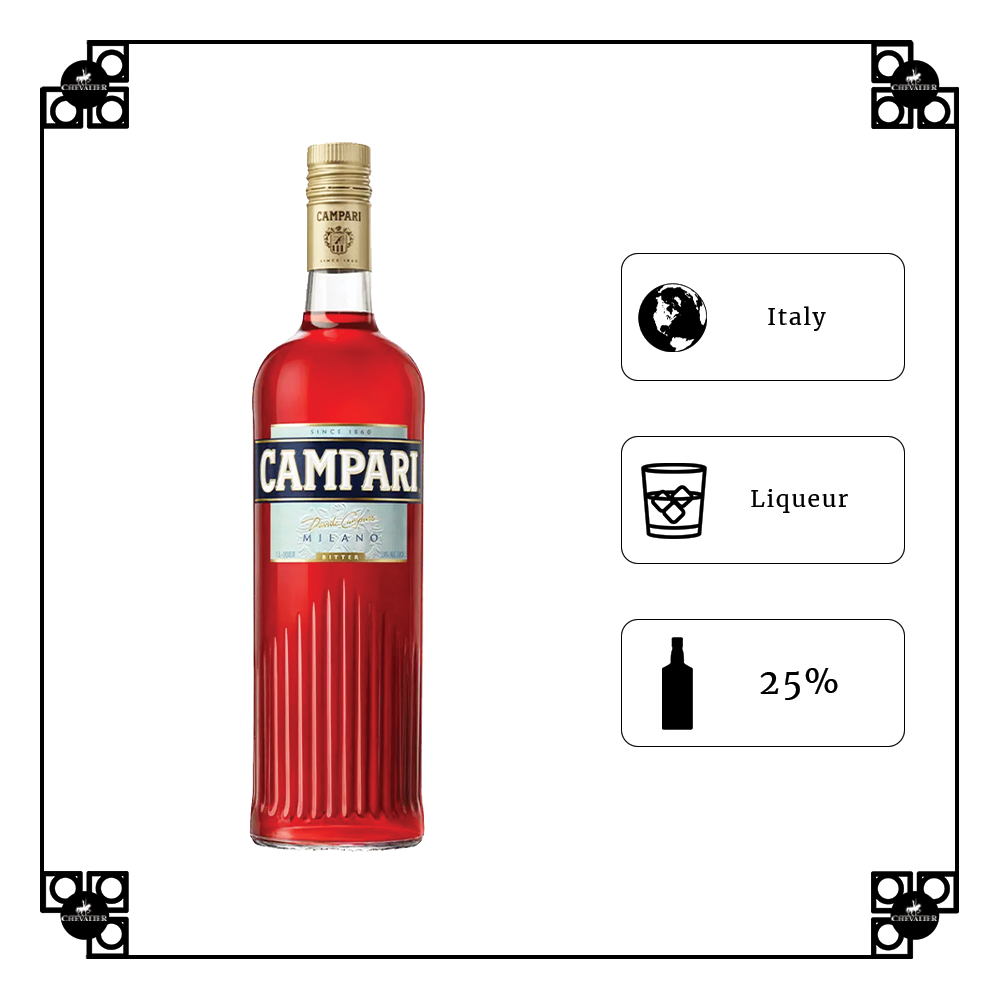 Rượu Ý Campari Milano Bitter 25%
